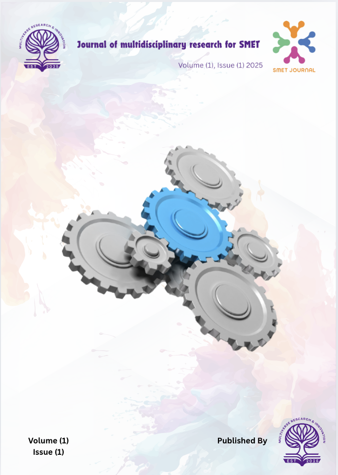 Cover image of Volume 1, Issue 1 of the Journal of Multidisciplinary Research for SMET, 2025.